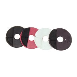 Umbria Equitazione Rosette in gomma naturalee velcro