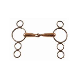 Umbria Equitazione Filetto Pessoa Snodato 12.5cm