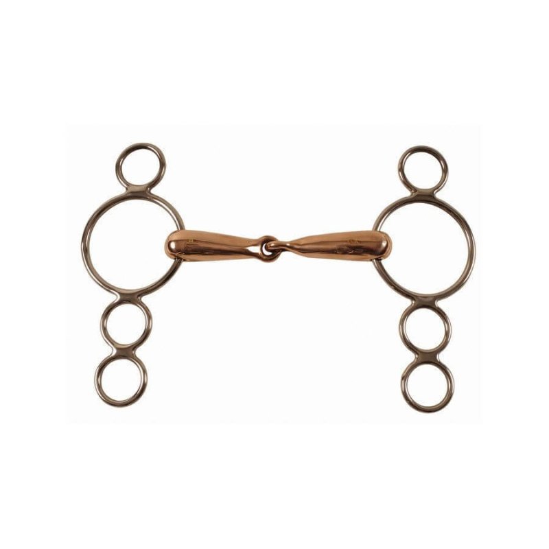 Umbria Equitazione Filetto Pessoa Snodato 12.5cm