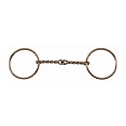 Filetto western inox ad anelli Umbria Equitazione