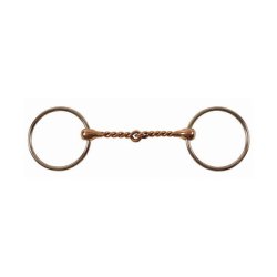 Filetto western inox ad anelli Umbria Equitazione