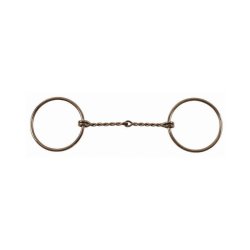 Filetto western inox ad anelli Umbria Equitazione