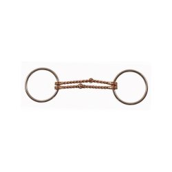 Filetto western inox ad anelli Umbria Equitazione