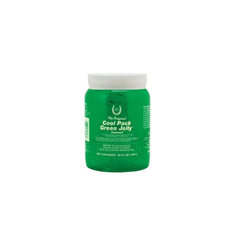 Horse Health Products Cool Pack Green Jelly 1,9 litri Gel contro il gonfiore degli arti