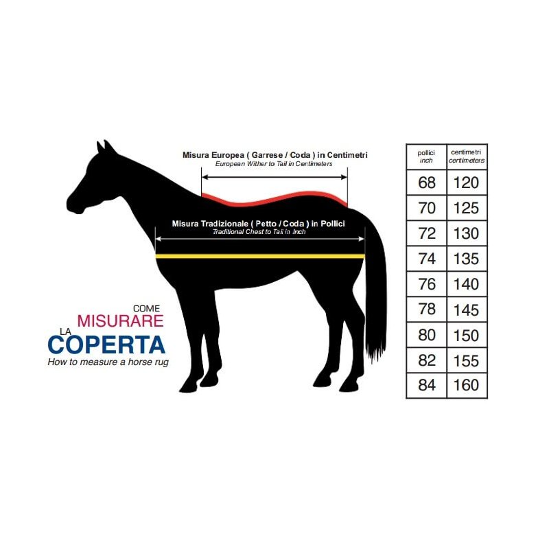 Coperta da box mod. Houston Umbria Equitazione