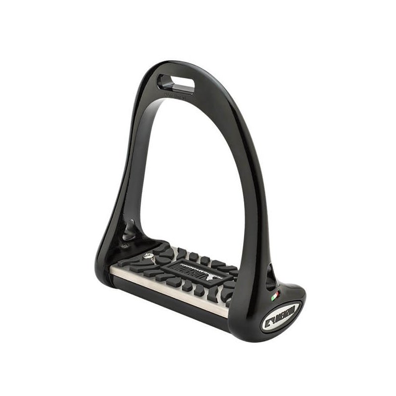 Lorenzini Staffe da Dressage in Titanio Gomma 5cm