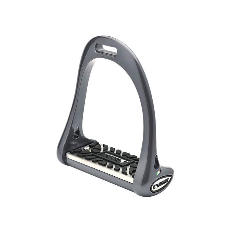 Lorenzini Staffe da Dressage in Titanio Gomma 5cm