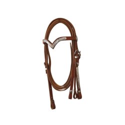 Lakota Saddlery Briglia western rifiniture argentate