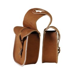Lakota Saddlery Bisaccia anteriore in cuoio