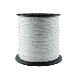 Corda  elettrica Bianca  6 mm Umbria Equitazione