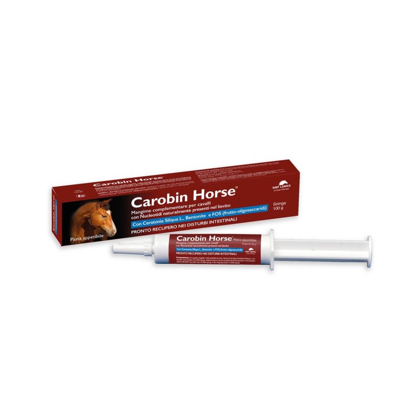NBF Lanes Carobin Horse 100g integratore per cavalli