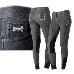 Tattini Jeans  Donna Stampa a fiori