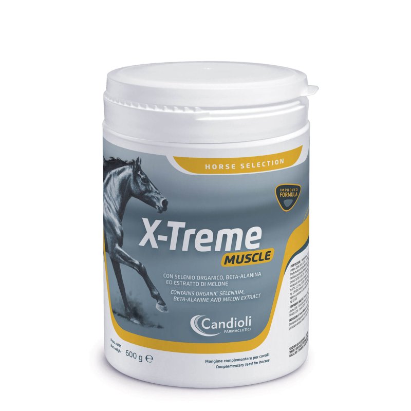 Candioli XTreme Muscle 600g integratore per cavalli