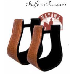 Natowa Staffe Western in rawhide