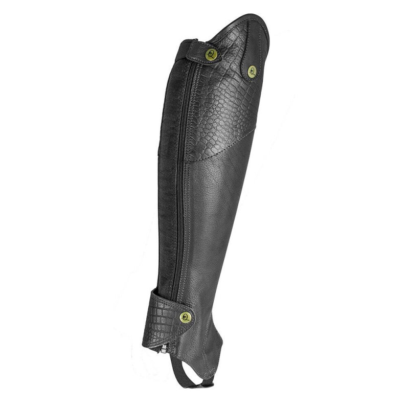 Equestro Gambali in pelle mod. Crocodile