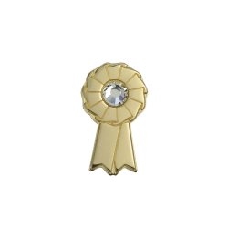 Tattini Spilla a Coccarda con strass