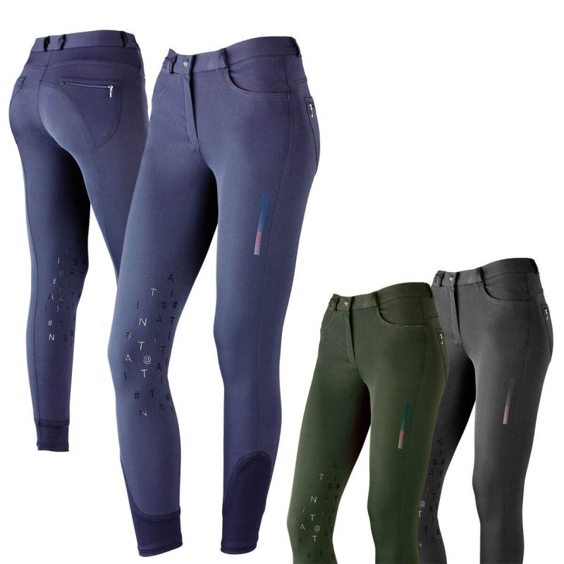 Tattini pantaloni donna Amaranto - EquiSportMania