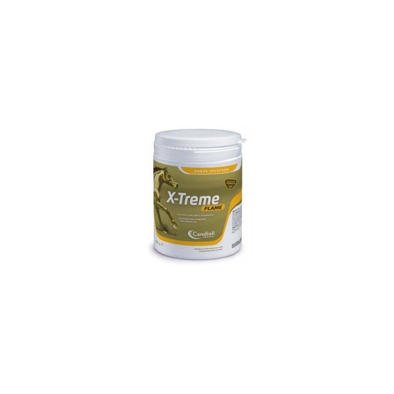 Candioli X-Treme Flame 450g integratore per cavalli