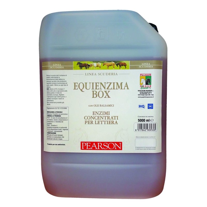Pearson Equienzima Box 5Lt Disinfettante per scuderie