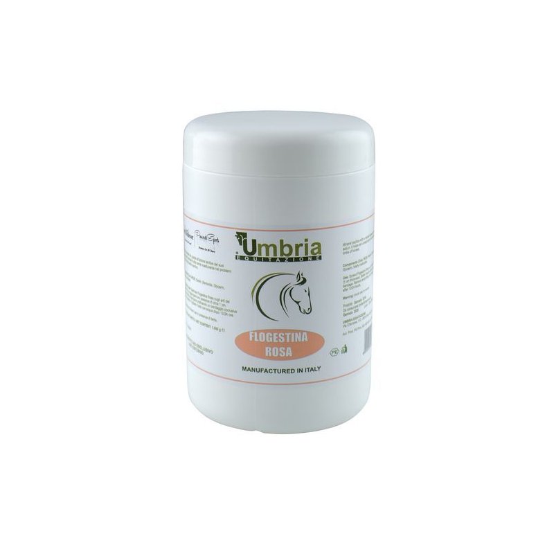 Amahorse Ama Pink Flogestina Rosa cretata per cavalli 1kg