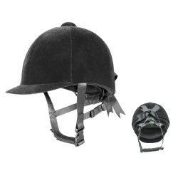 Pro-Tech Cap in velluto con fiocco