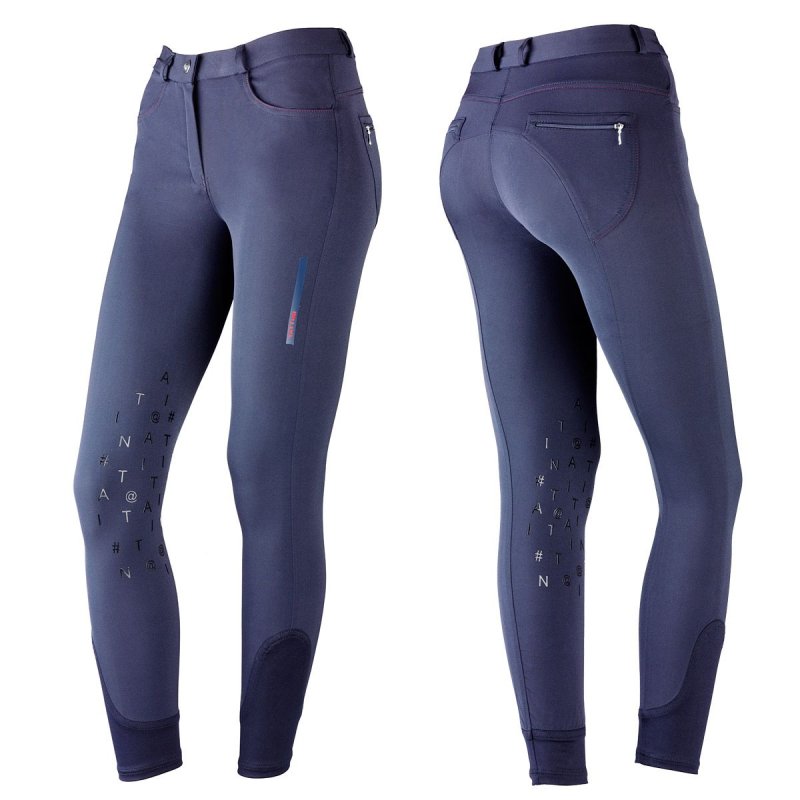Tattini pantaloni donna Amaranto - EquiSportMania
