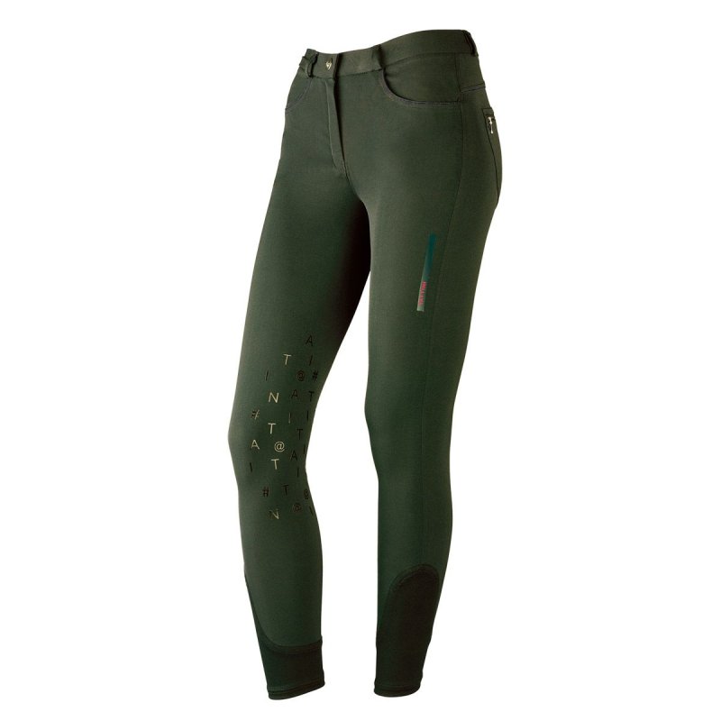 Tattini pantaloni donna Amaranto - EquiSportMania