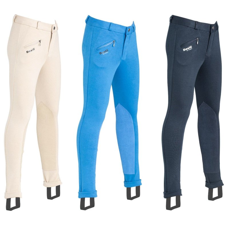 DaslÖ Pantaloni Bambina Jodhpurs 4 Stagioni