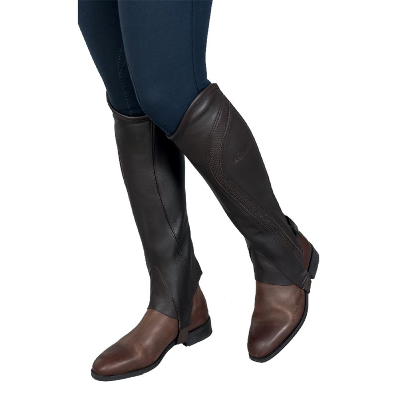 Equestro Gambali in pelle mod. Salisbury