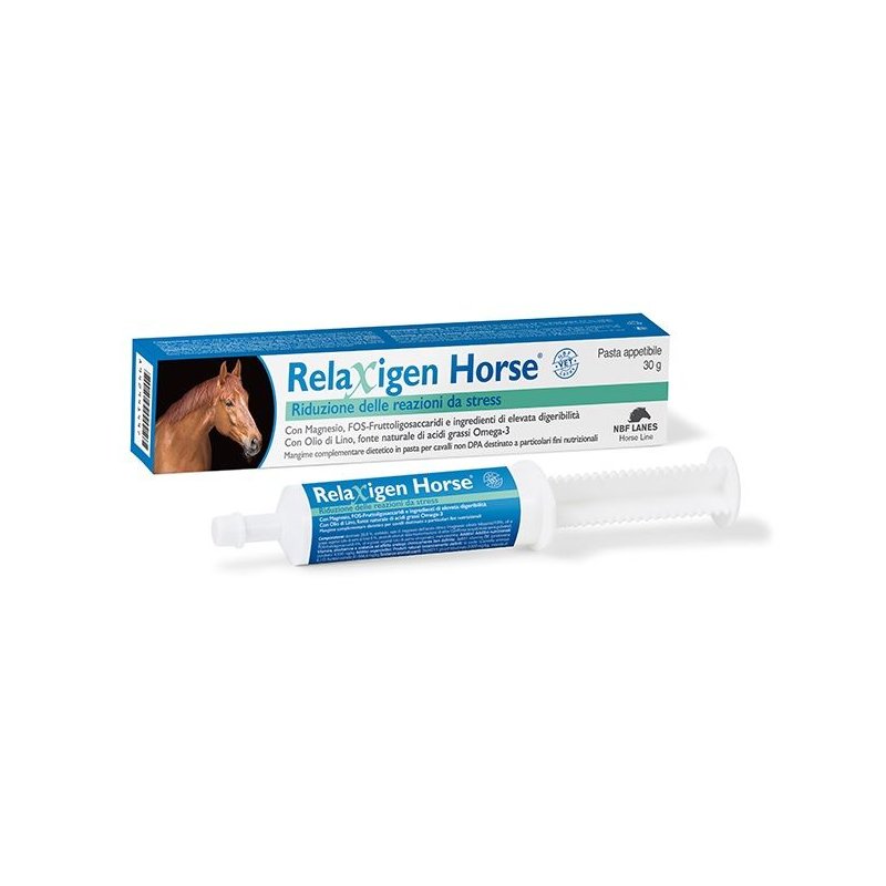 NBF Lanes Relaxigen Horse 100g integratore per cavalli
