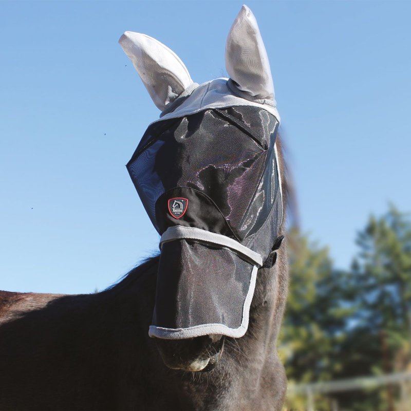 Tattini Maschera a rete con muso removibile