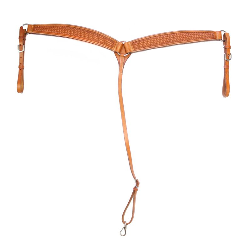 Brad Ren's Pettorale in cuoio sagomato basket