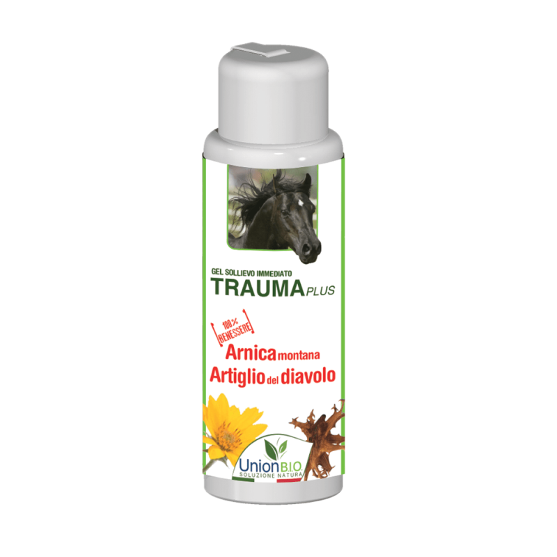 Union Bio Trauma Plus 250ml gel Arnica e Artiglio sollievo immediato cavallo