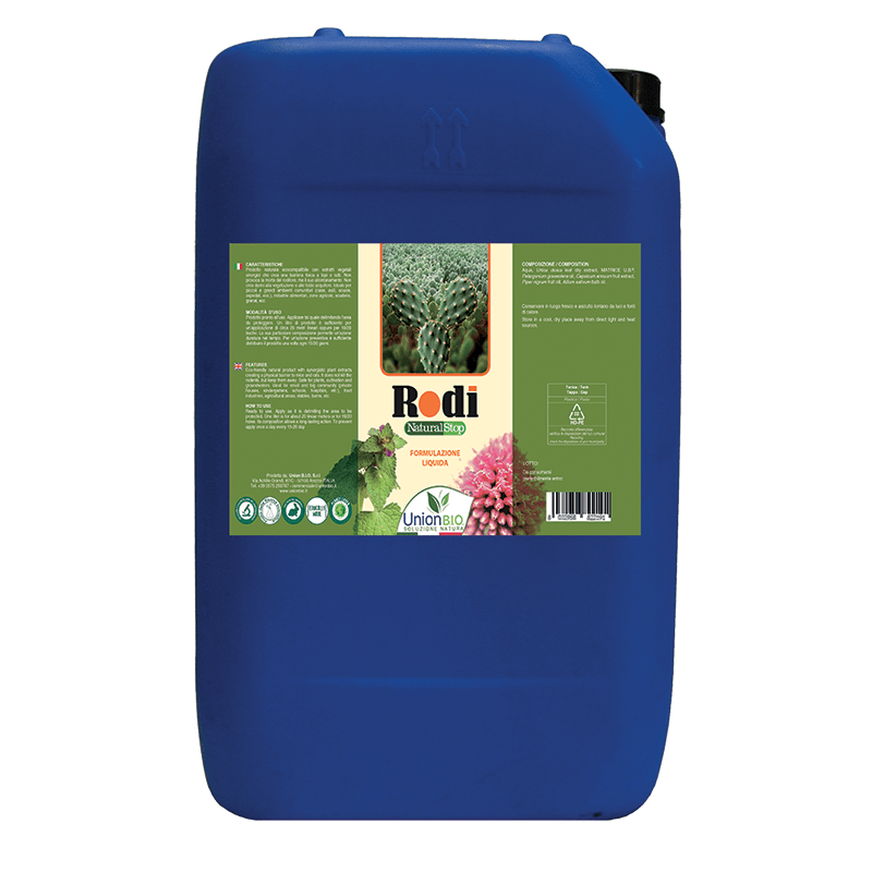 Union Bio Rodi Natural Stop 25 litri topi e ratti liquido
