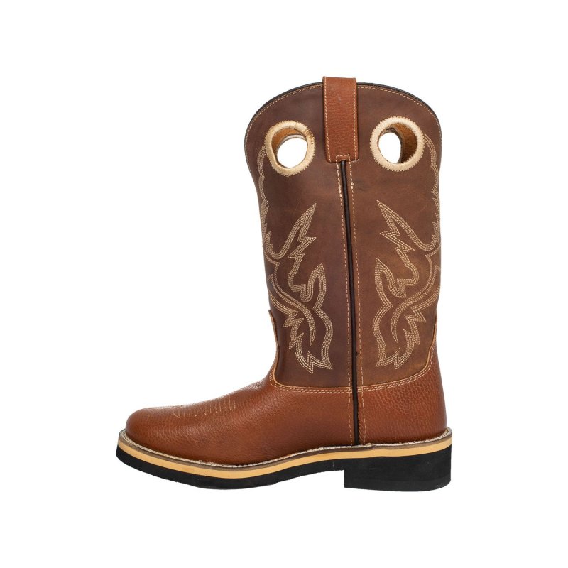 Pro-Tech Stivali Western in cuoio mod. BUCKAROO