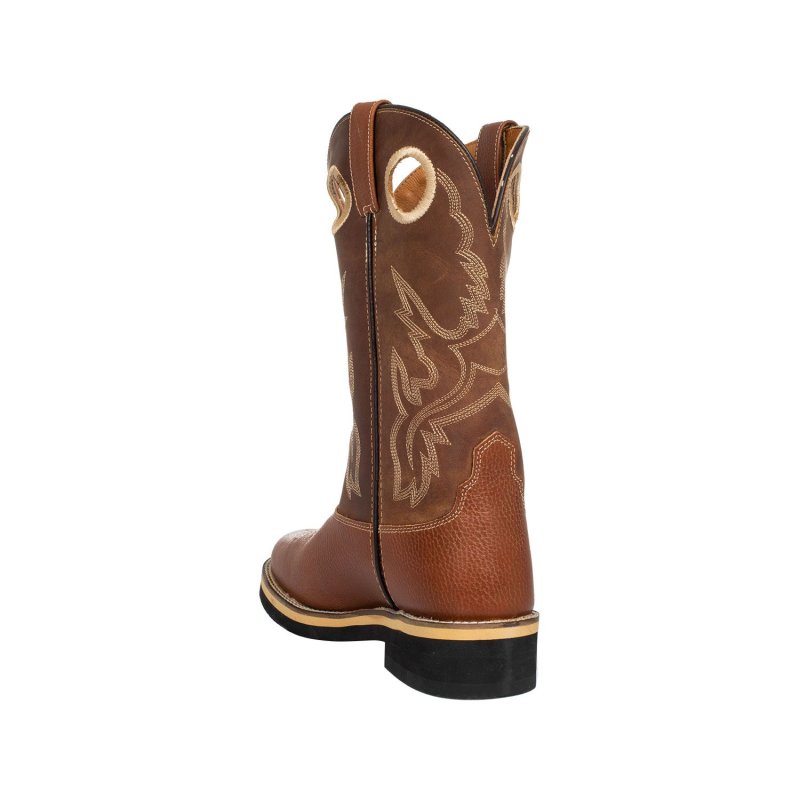 Pro-Tech Stivali Western in cuoio mod. BUCKAROO