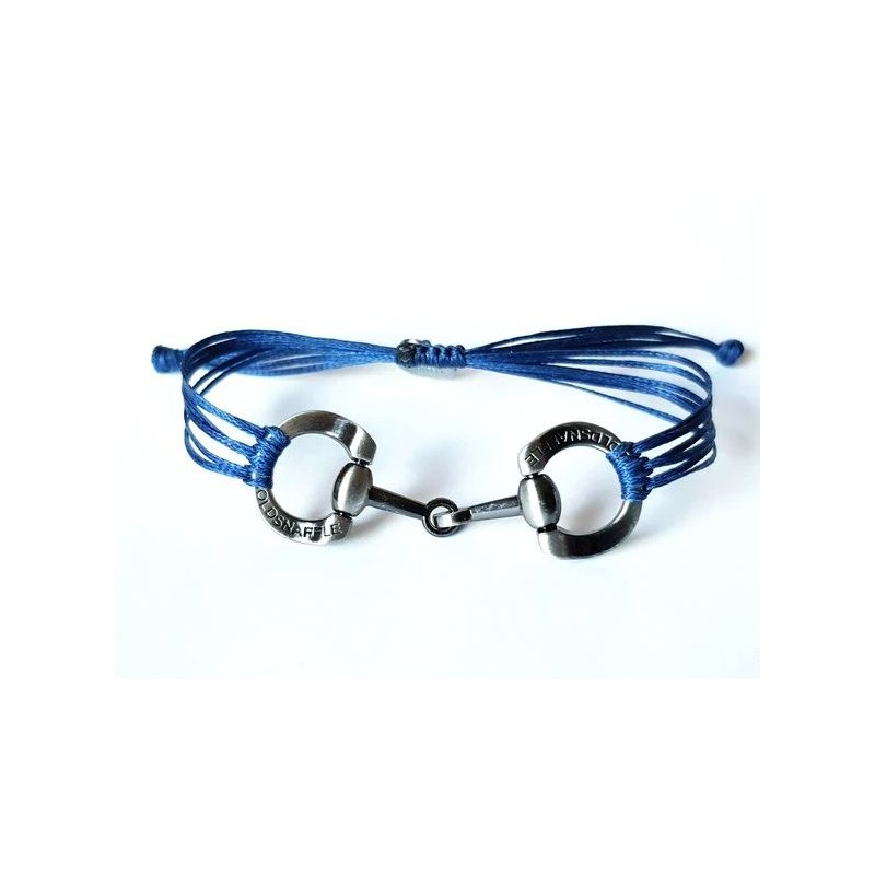 GoldSnaffle Bracciale Filetto argento brunito