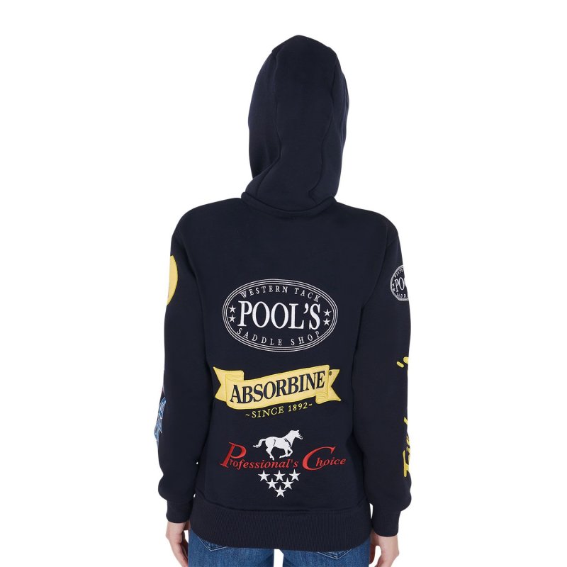 Pool's Equitazione Felpa Unisex Multilogo