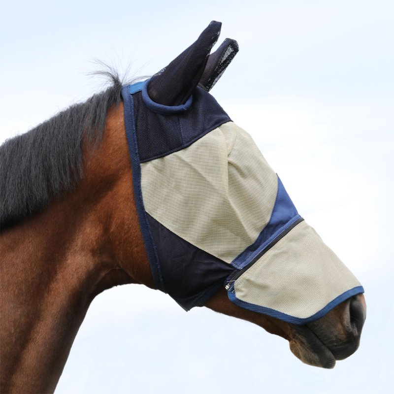 Umbria Equitazione Maschera antimosche in PVC