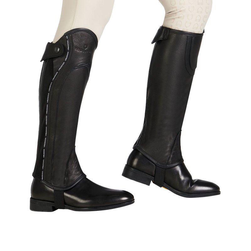 Equestro Gambali in pelle mod. Piping - EquiSportMania