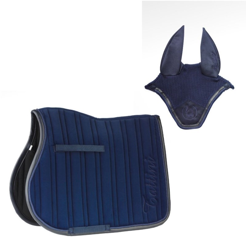 Tattini Set Sottosella e cuffietta effetto velluto LIMITED EDITION