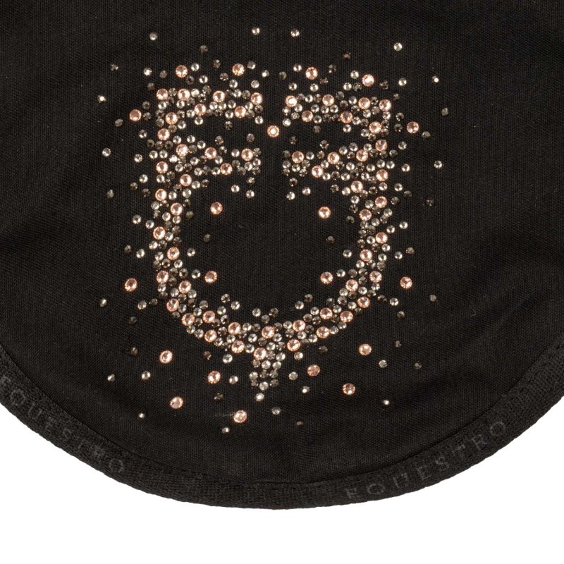 Equestro Cuffietta con Logo in Strass - EquiSportMania