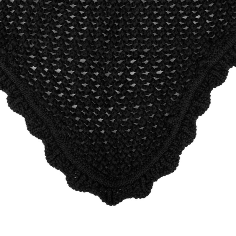 Equestro Cuffietta in maglia e orecchie elasticizzate