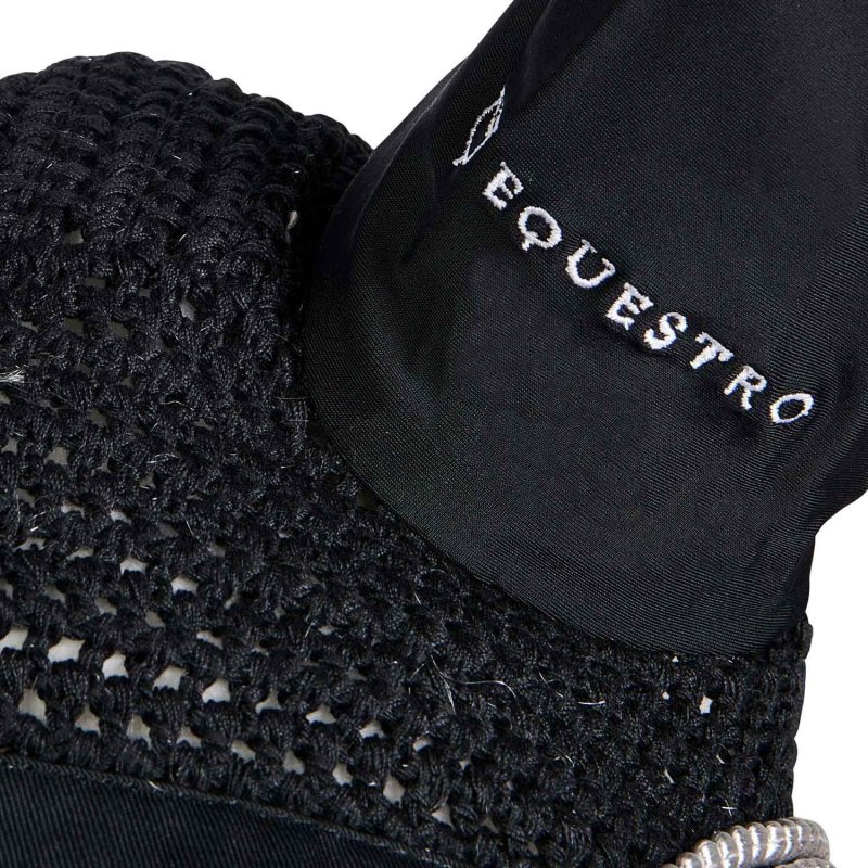 Equestro Cuffietta in maglia con cordura