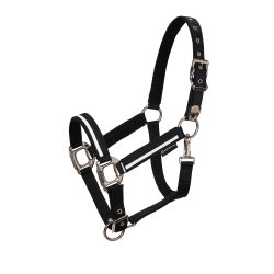 Equestro Cavezza White Trim con imbottitura