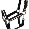 Equestro Cavezza White Trim con imbottitura