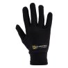 Equestro Guanti Unisex in tessuto felpato