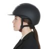 Equestro Cap Eclipse Stone Mat con visiera larga
