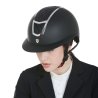 Equestro Cap Eclipse Stone Mat con visiera larga