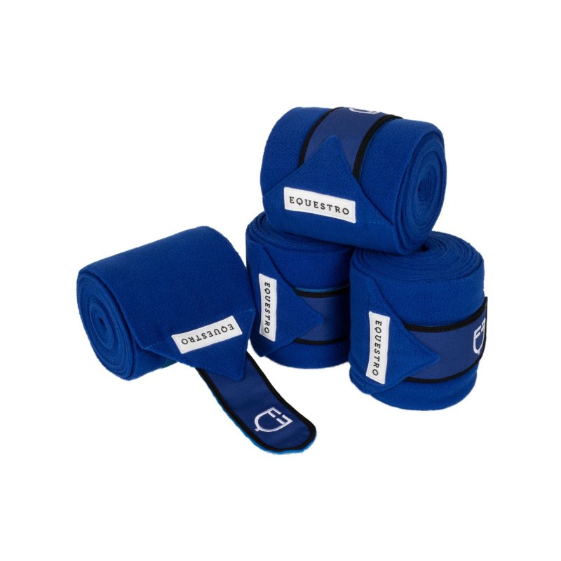 Equestro Fasce in pile White Trim - EquiSportMania